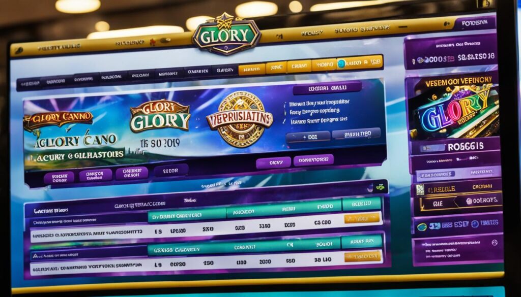 glory casino hesap doğrulama işlemi